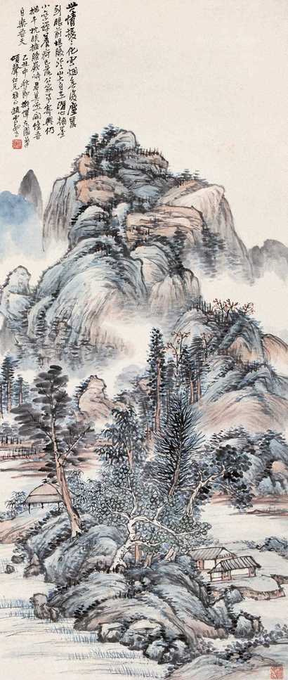 赵云壑 山水 立轴